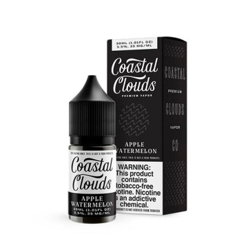 Apple Watermelon Nic Salt by Coastal Clouds - (30mL)