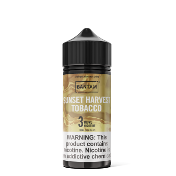 NTN Sunset Harvest Tobacco E-liquid by Bantam - (100mL)