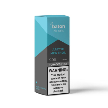 Arctic Menthol NTN Nic Salts By Baton Vapor - (10 mL)