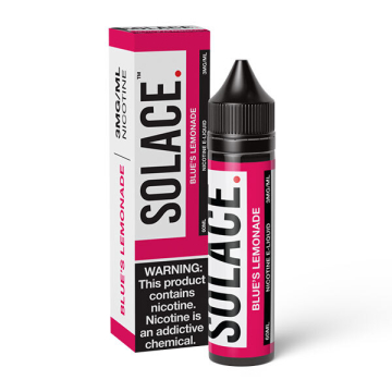 Solace Blue's Raspberry Lemonade Vape Juice (60mL)