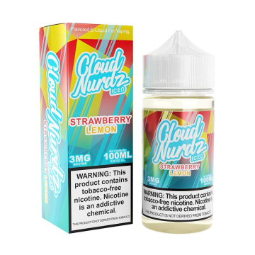 Cloud Nurdz TFN Strawberry Mango E-liquid - (100mL)