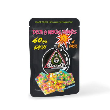 Dazed8 Gummy Nerds 60mg - (6 pack)
