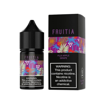 Fuji Apple Grape Nic Salt by Fruitia - (30mL)