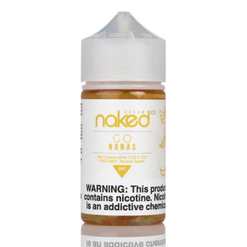 Bananas by Naked 100 Cream E-liquid (60mL)