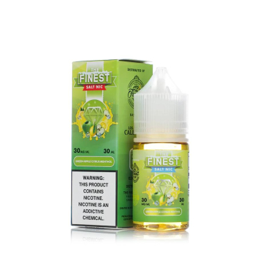 Green Apple Citrus Menthol Nic Salt by The Finest - (30mL)