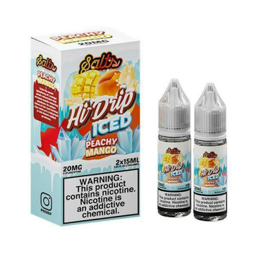 Hi-Drip Peachy Mango Nic Salt - ( 2 Pack)