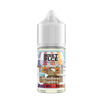 Iced Blood Orange Tangoberry Nic Salt by MRKT PLCE - (30mL)