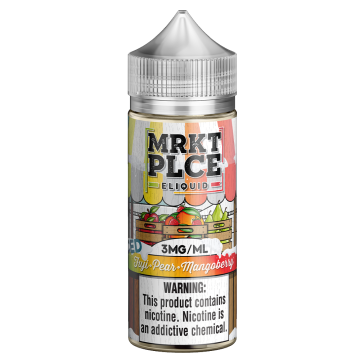 Iced Fuji Pear Mangoberry E-liquid by MRKT PLCE - (100mL)