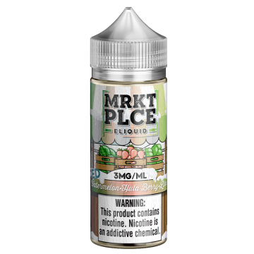 Iced Watermelon Hula Berry Lime E-liquid by MRKT PLCE - (100mL)