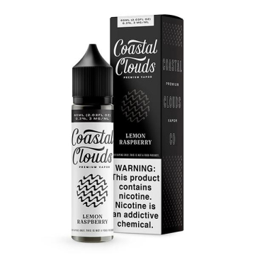 Lemon Raspberry E-liquid by Coastal Clouds - (60mL)