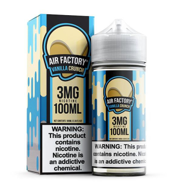 NTN Vanilla Crunch E-Liquid by Air Factory - (100mL)