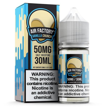 NTN Vanilla Crunch Nic Salt by Air Factory - (30mL)