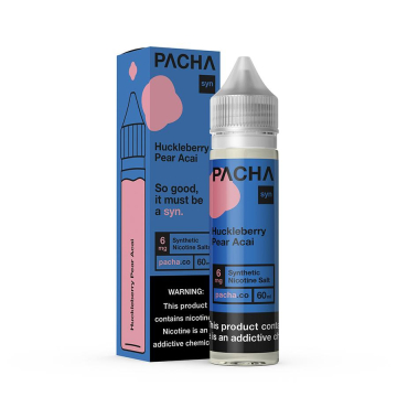 Huckleberry Pear Acai SYN E-liquid by Pachamama - (60 mL)