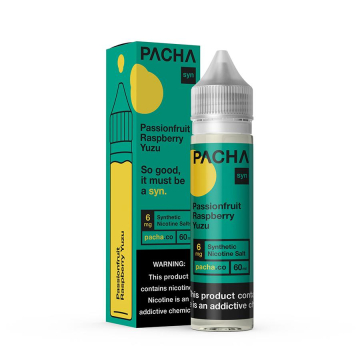 Passion Fruit Raspberry Yuzu SYN E-liquid by Pachamama - (60 mL)