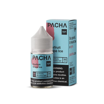 Starfruit Grape Ice SYN Nic Salt by Pachamama - (30 mL)
