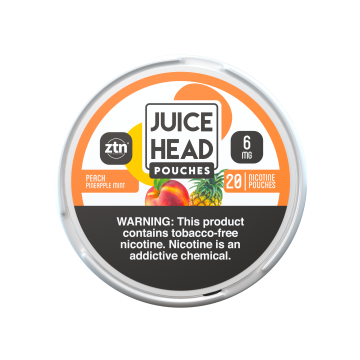 Juice Head ZTN Pouches Peach Pineapple Mint