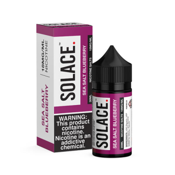 Solace Vapor Sea Salt Blueberry Nic Salt 30mL