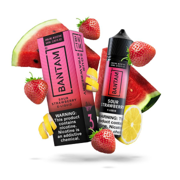 Sour Strawberry by Bantam E-Liquid (60mL)