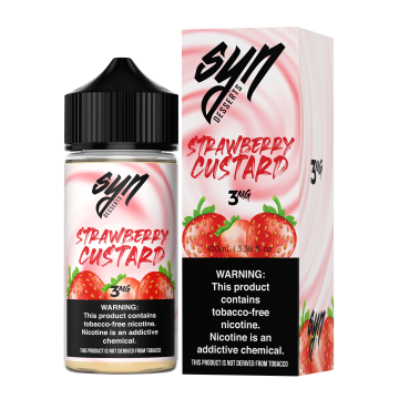 Strawberry Custard E-liquid by SYN - (100mL)