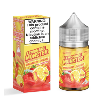 Strawberry Lemonade by Lemonade Monster Nic Salt - (30mL)