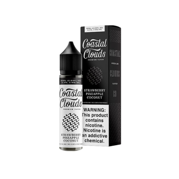 Strawberry Pineapple Coconut E-liquid by Coastal Clouds - (60mL)