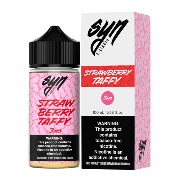 Strawberry Taffy E-liquid by SYN - (100mL)