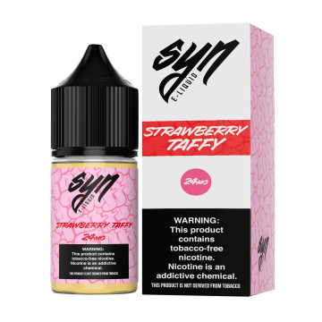Strawberry Taffy Nic Salt by SYN - (30mL)