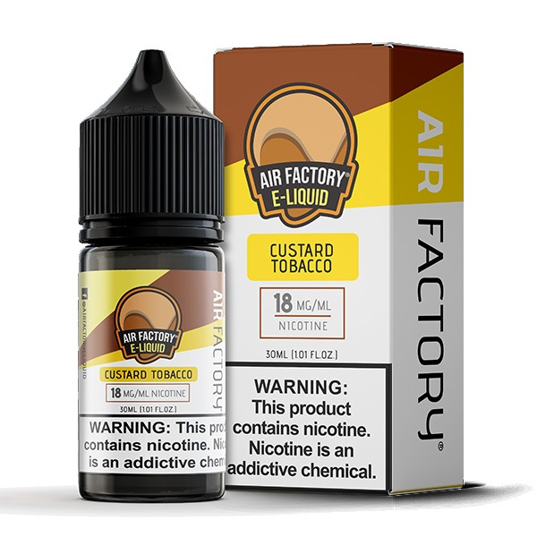 Air Factory Salts Custard Tobacco Nic Salt (30mL)