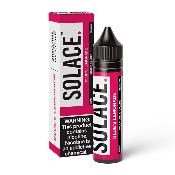 Solace Blue's Raspberry Lemonade Vape Juice (60mL) Solace Blue's Raspberry Lemonade Vape Juice (60mL)