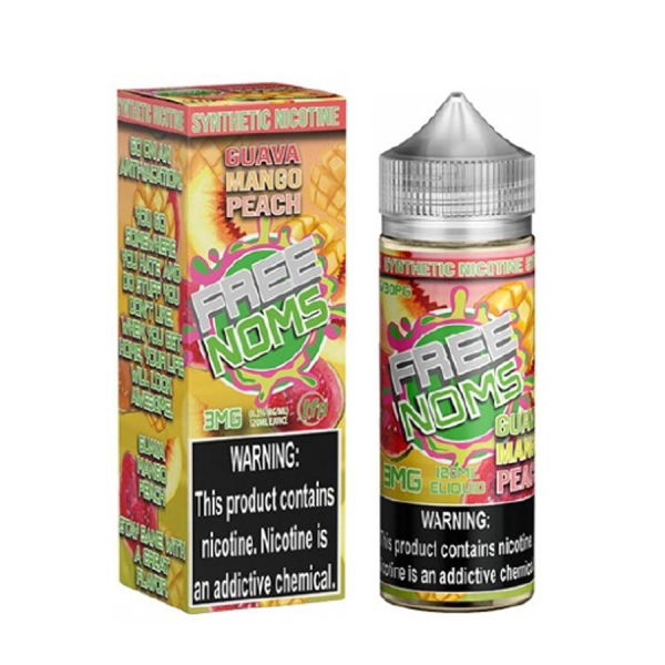 Guava Peach Mango E-liquid by Free Noms - (120mL) Guava Peach Mango E-liquid by Free Noms - (120mL)