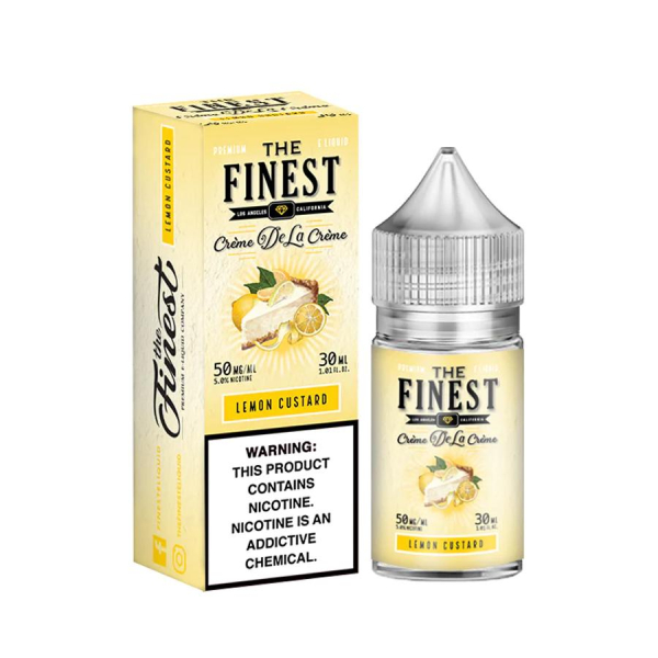 Lemon Custard Nic Salt by The Finest - (30mL) Lemon Custard Nic Salt by The Finest - (30mL)