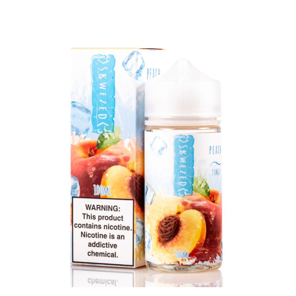 Peach Ice E-liquid by Skwezed - (100mL) Peach Ice E-liquid by Skwezed - (100mL)