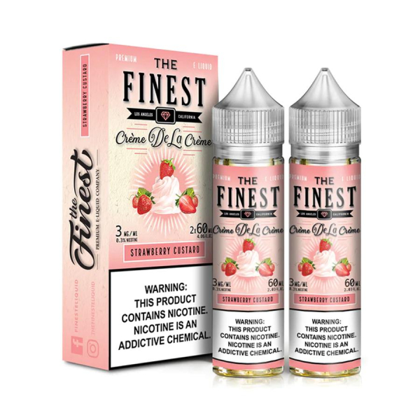 Strawberry Custard E-liquid by The Finest - (2 pack) Strawberry Custard E-liquid by The Finest - (2 pack)