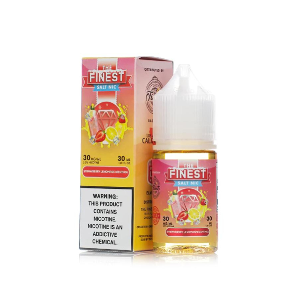 Strawberry Menthol Nic Salt by The Finest - (30mL) Strawberry Menthol Nic Salt by The Finest - (30mL)