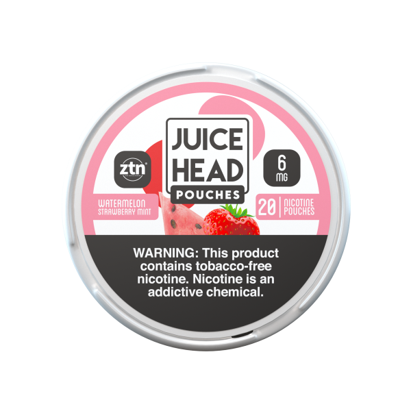 Juice Head ZTN Pouches Watermelon Strawberry Mint Can