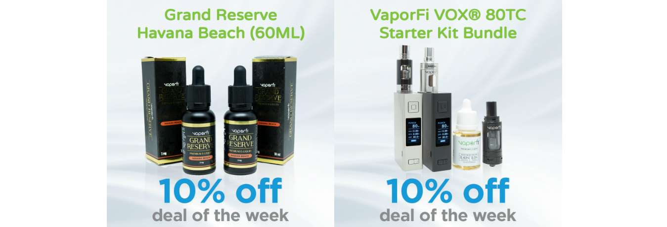 The VAIO 80 TC Starter Kit Bundle + Havana Beach E-Juice is Our Deal of the Week X2